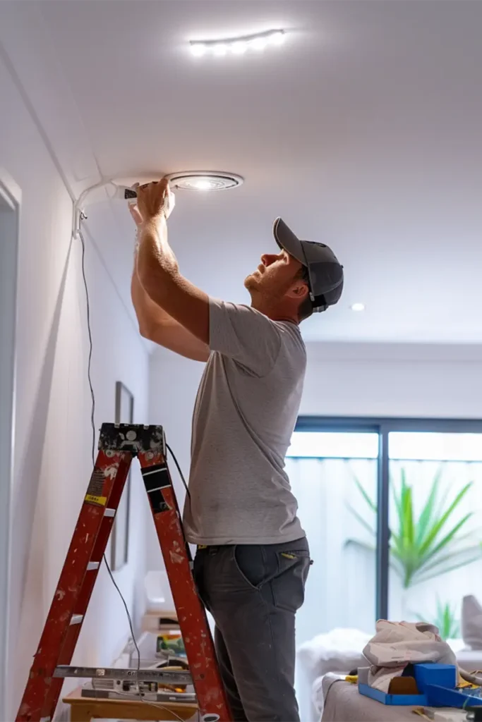 Our Ceiling Fan Installation Process